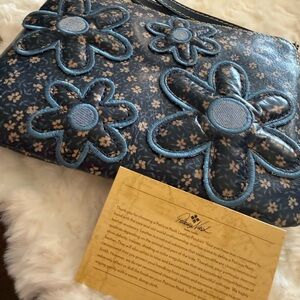 Patricia Nash Brown Interior Handbag